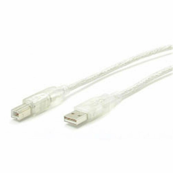 Startech.Com 10 ft. Transparent USB Cable A-B M-M USBFAB10T